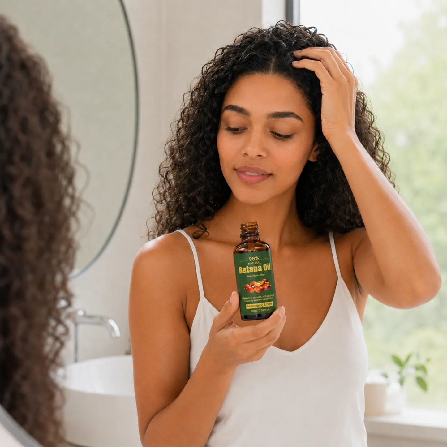 Óleo de Batana Nutritivo 98% Natural para Cabelos – 60ml