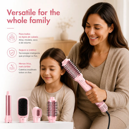 Escova Secadora e Modeladora 5 em 1 Bristoo AirStyler