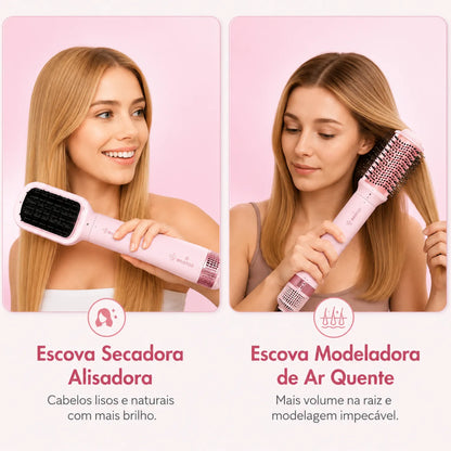 Escova Secadora e Modeladora 5 em 1 Bristoo AirStyler