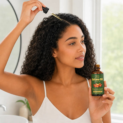 Óleo de Batana Nutritivo 98% Natural para Cabelos – 60ml