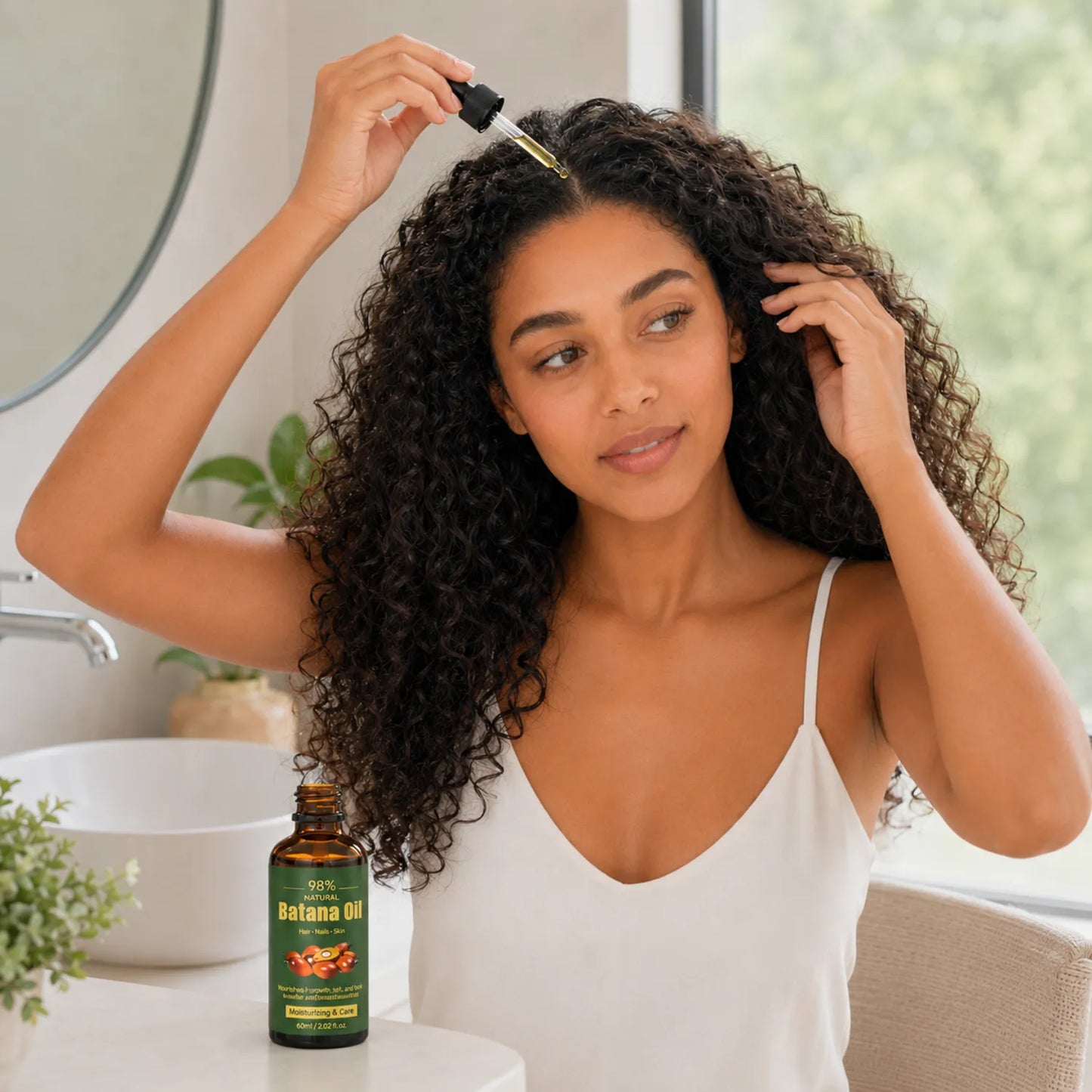 Óleo de Batana Nutritivo 98% Natural para Cabelos – 60ml